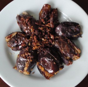 Stuffed eggplant